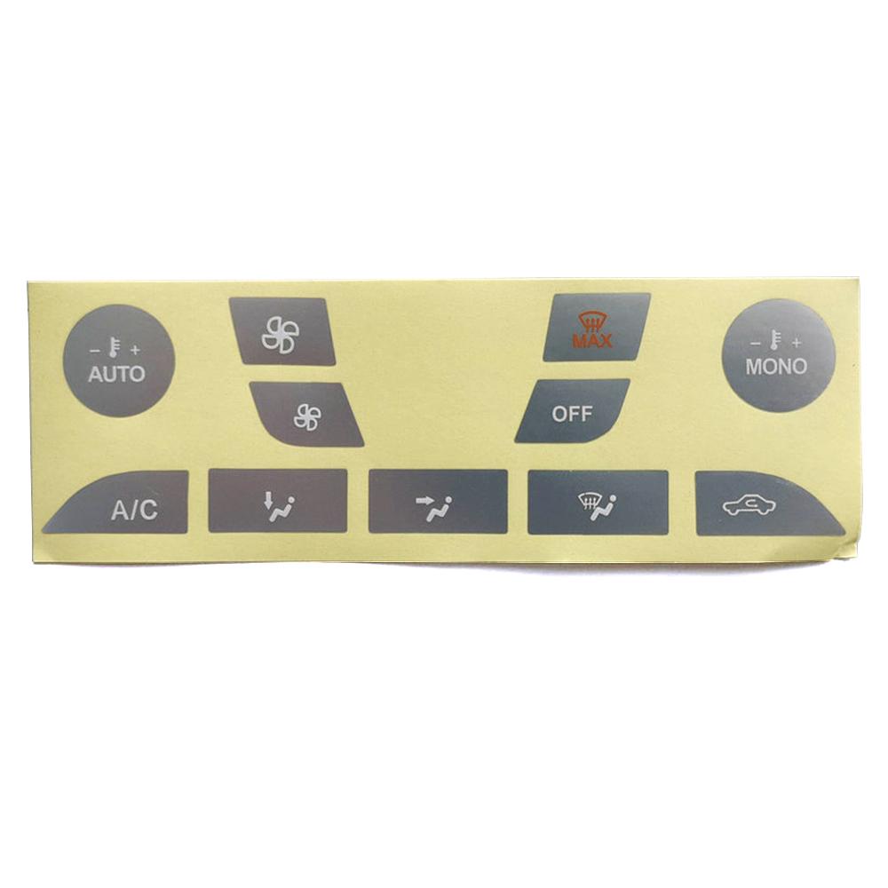 Для Ford Focus 1999 2005 2010 2013 автомобильный кондиционер климат кнопка переключения переменного тока ремонт наклейка наклейка исправить выцветший некрасивый анти