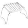 Camping Portable Folding Mini Barbecue Rack Set Pot Holder Baking Tray Holder Outdoor Stainless Steel Stove Holder