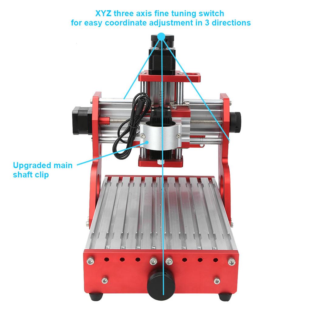 500mW лазерный гравировальный станок с ЧПУ 1419 фрезерный мини-гравировальный фрезерный инструмент