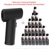 50000 RPM Cordless Air Duster Compressed Air Blower Vacuum Cleaner For Computer Laptop Keyboard Electronics Cleaning