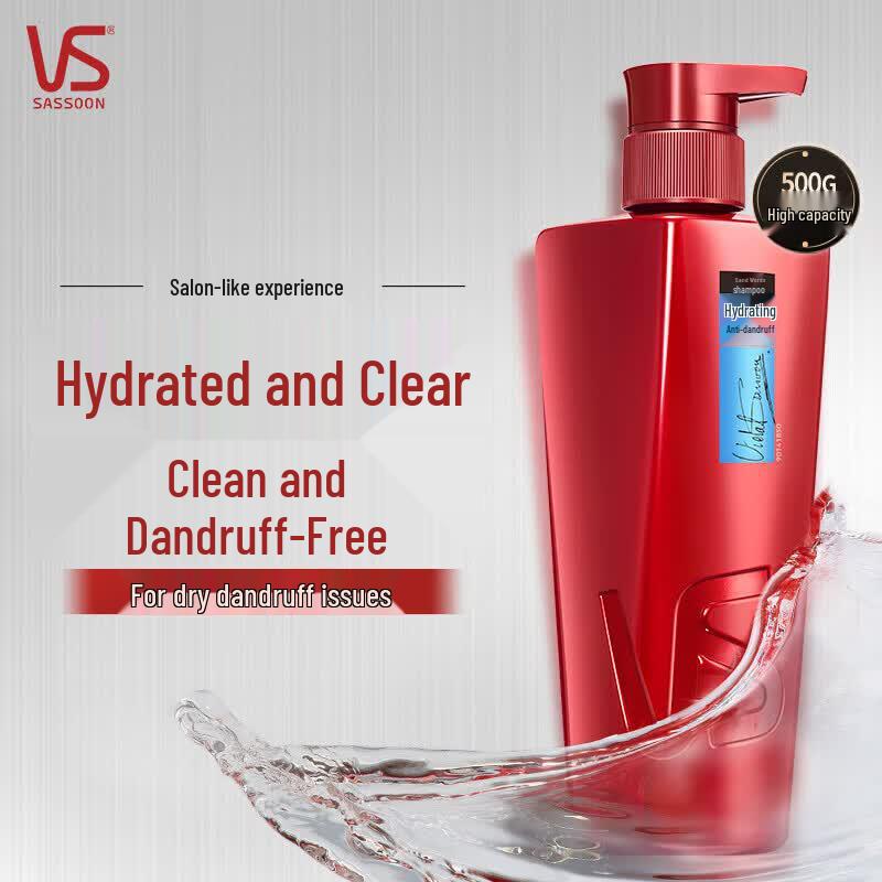 VS Sassoon Hydrating Anti-Dandruff Shampoo & Deep Repair Hair Mask Set