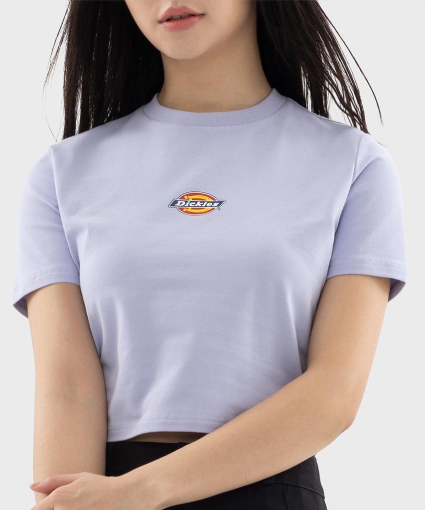 DICKIES Women'S Maple Valley Crop T-Shirt Cosmic Sky