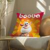 Милая Наволочка Fourbob-Booba Мягкая Короткошерстная Плюшевая Наволочка для Подушки Гладкая Уютная Текстура Эстетичная Наволочка для Подушки Домашний Декор