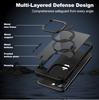 Luxury Magnetic Frame Bumper Case For iPhone 17 16 15 14 13 12 11 Pro Max Plus For Magsafe Acrylic Translucency Protection Cover