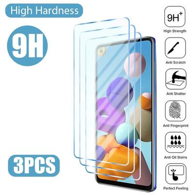 3 шт. закаленное стекло для Samsung S22 Plus A73 A53 A33 A23 A52S 5G Защитная пленка для экрана для Samsung A72 A52 A32 A22 Защитное стекло