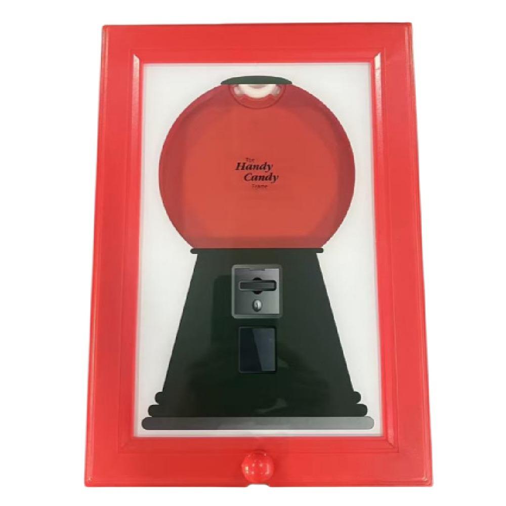 Easy Restock Candy Dispenser Picture Frame Dust-proof Vintage Candy Dispenser for Candies/Nuts