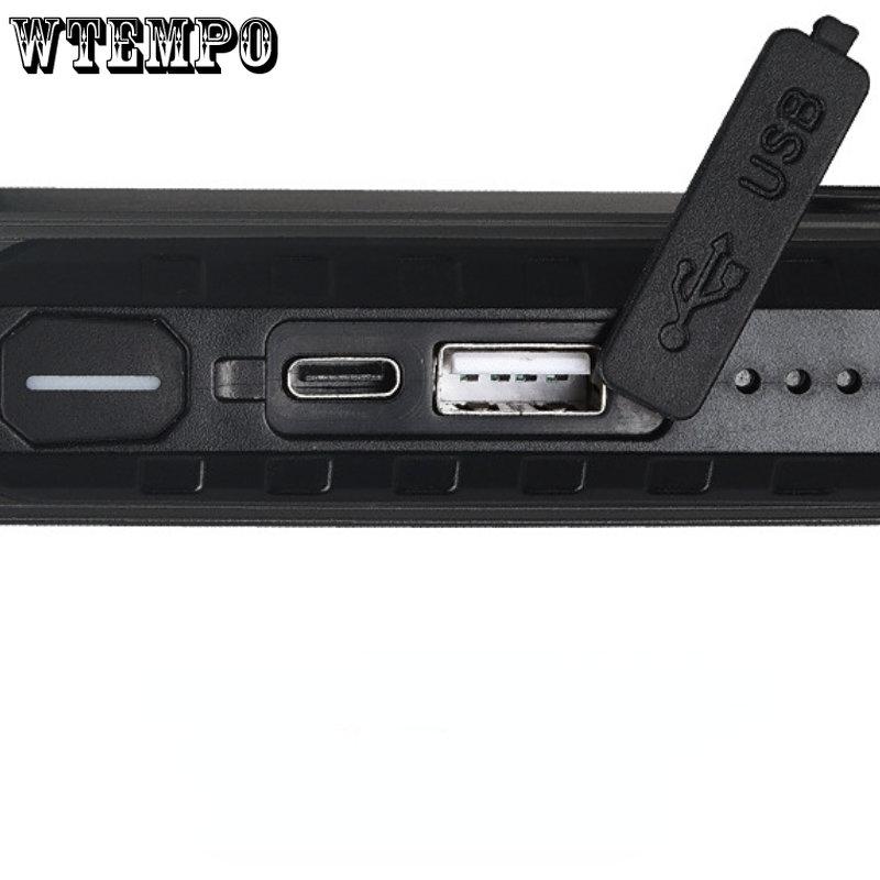 COB Рабочий Свет Технический Фонарик Магнит Светодиодный Мощный Свет Лампа Супер Яркий Технический Зарядка Автомобиля Ручная Лампа