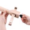Деревянный ручной кожаный ремешок с регулируемым режущим инструментом DIY Craft Tools Cutter с 3 лезвиями