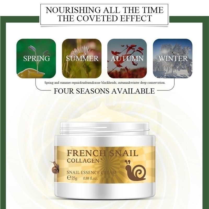 Против морщин, против старения, влажный питательный крем для лица с улиткой, крем для ухода за кожей