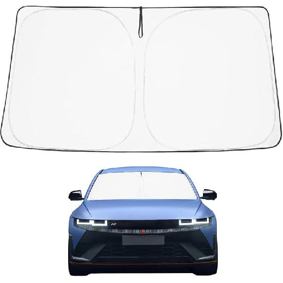 Складная солнцезащитная шторка на лобовое стекло Proadsy 2025 для RAV4, подходит для кроссовера RAV-4 SUV Crossover, TRD Off-Road, LE XLE Premium Limited.