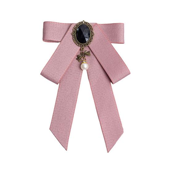 Женский галстук-бабочка со стразами, воротник-галстук с регулируемым размером шеи, ручная работа, рубашки, униформа, аксессуары