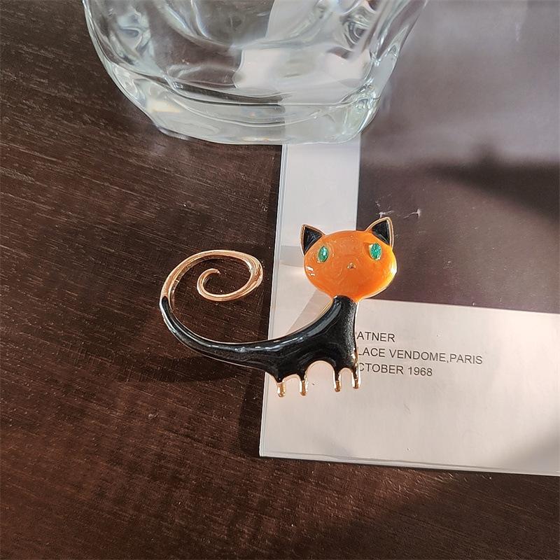 Брошь с бриллиантами в стиле ретро «Паук на Хэллоуин», брошь из горячего сплава, креативные модные аксессуары для одежды из сплава в Европе и Америке.