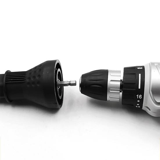 Электрическая насадка-заклепочник Аккумуляторная дрель Ручной инструмент Простота в эксплуатации Компактный Портативный Аккумуляторный инструмент для клепки Адаптер для резьбовых заклепок