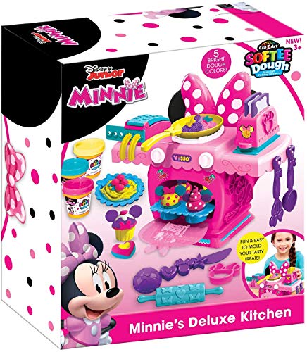 Disney Minnie Mouse Deluxe Kitchen Clay Play Set for Kids and Girls [Parallel Import]