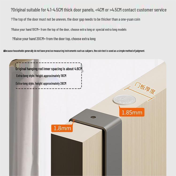 Over-the-Door No-Drill Coat Rack & Clothes Hook