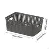 Storage Basket Weave Box Home Decor Multipurpose for Organizing Container Bedroom Desk
