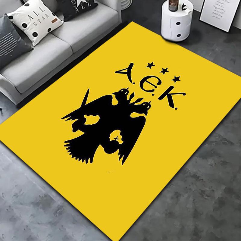 AEK Athens F.C Carpet Rug for Living Room Bedroom Home Sofa Decoration,Kids play Non-slip Floor Mat