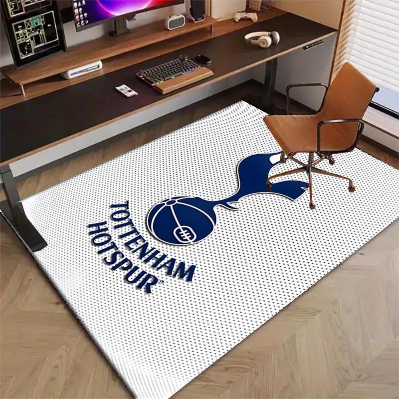 T-Tottenham Hotspur Printed Area Rug Carpet for Bedroom Living Room Home Decor Rugs Mat Non Slip Mat Rug for Bedside