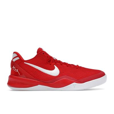 Баскетбольные кроссовки Kobe 8 Protro GS для подростков University Red University Red White FN0266-601