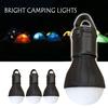 Outdoor Emergency Lamp LED Camping Hik Tent Fishing Hanging Light Black
