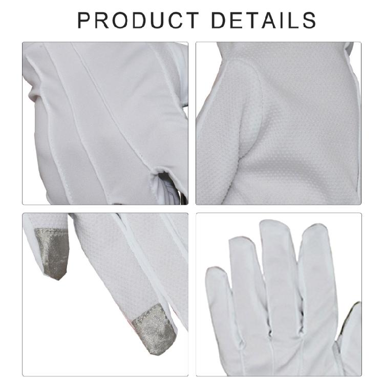 Antislip Gloves With Nonslip Dotted Parades Gloves Band Etiquette Gloves For Formal Event Men Women Unisex Daily
