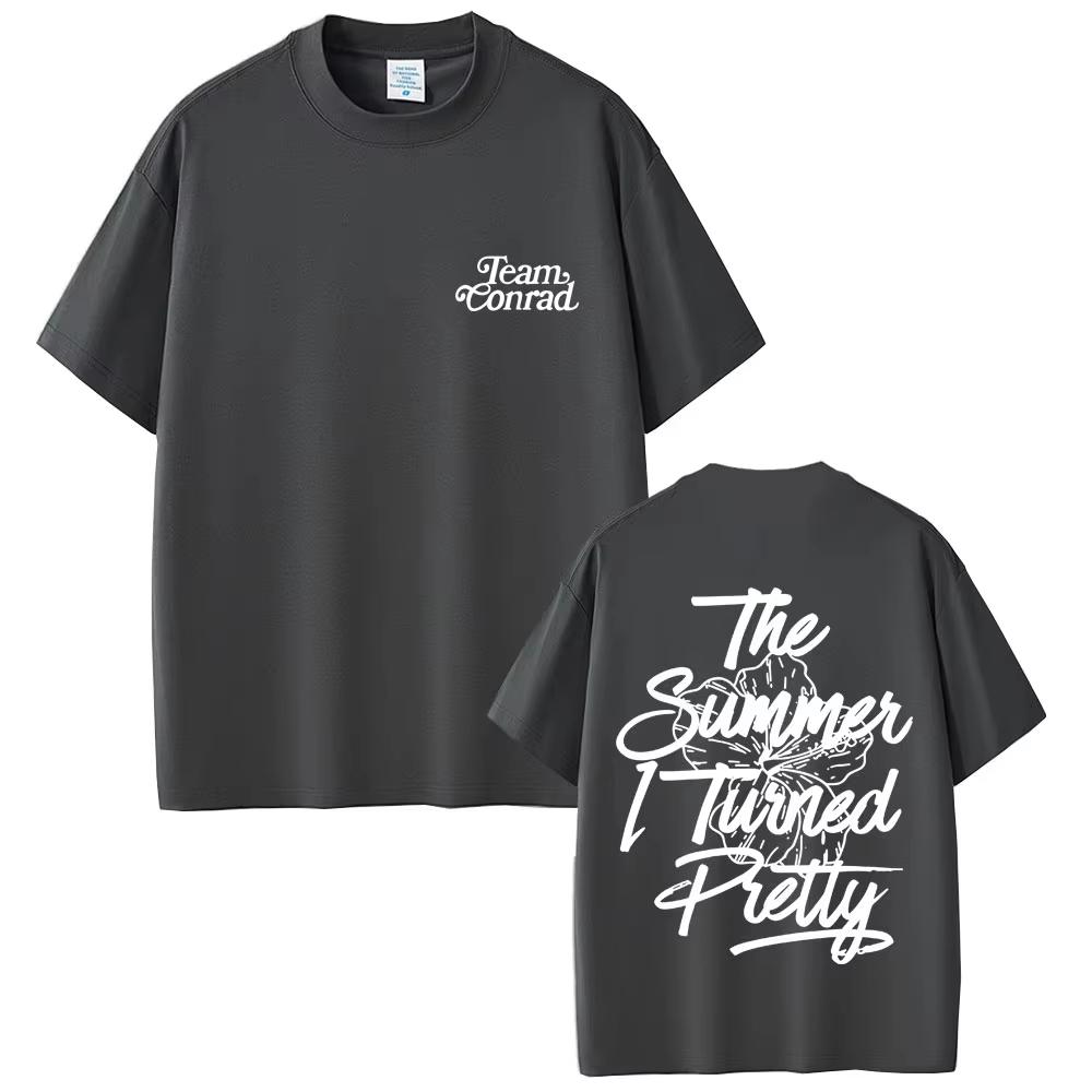 2026 Hot Sale Tv Play The Summer I Turned Pretty Team Conrad Graphic T Shirt Unisex Unisex Y2k Gothic Cotton Oversized T-Shirts