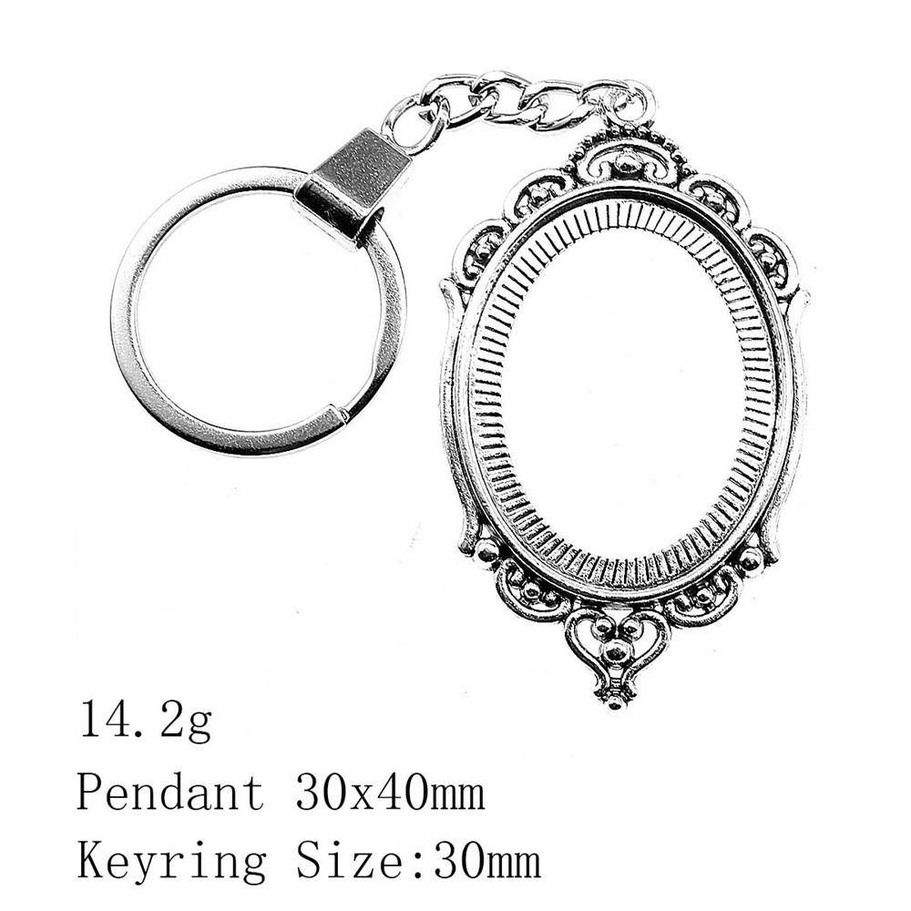 Брелки для ключей на выпускной Пара Сердце Эллиптический стеклянный кабошон База Подставка Брелки Дешевые Милые Вещи Брелок в виде самолета