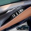 4PCS Car Interior Accessories Window Control Button Trim Panel Door Handle Decorative Strip ABS For Genesis G80 RG3 2021-2025