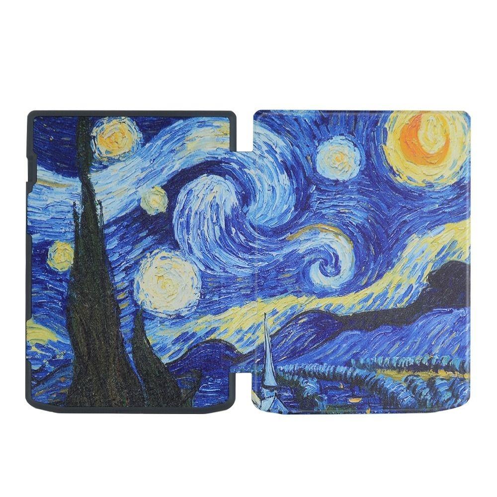 Автоматический режим пробуждения/сна Smart Cover Multi-folding Stand Protective Shell для PocketBook 743 InkPad 4