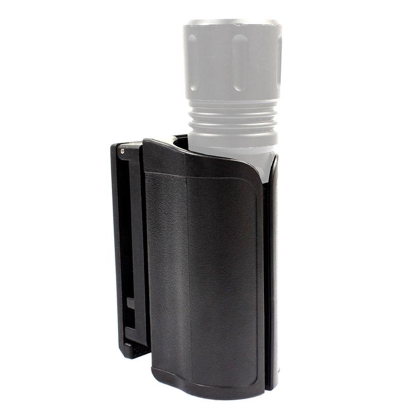 Тактический держатель для фонарика, вращающиеся кобуры для дубинки, подсумок для баллончика, подсумок для фонарика для служебного ремня, регулируемый держатель для дубинки с открытым верхом