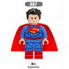 Минифигурки DC Super Heroes Бэтмен Супермен Аквамен Чудо-Женщина Лига Справедливости Строительные Блоки Игрушки