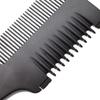 1PC Trimmer Black Handle Hair Razor Cutting Thinning Comb with Blades