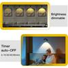 3pcs Battery Picture Lights for Wall ,Painting Light Rechargeable with Remote&Motion Sensor 2in1,Wireless Display Art Light Dimmable