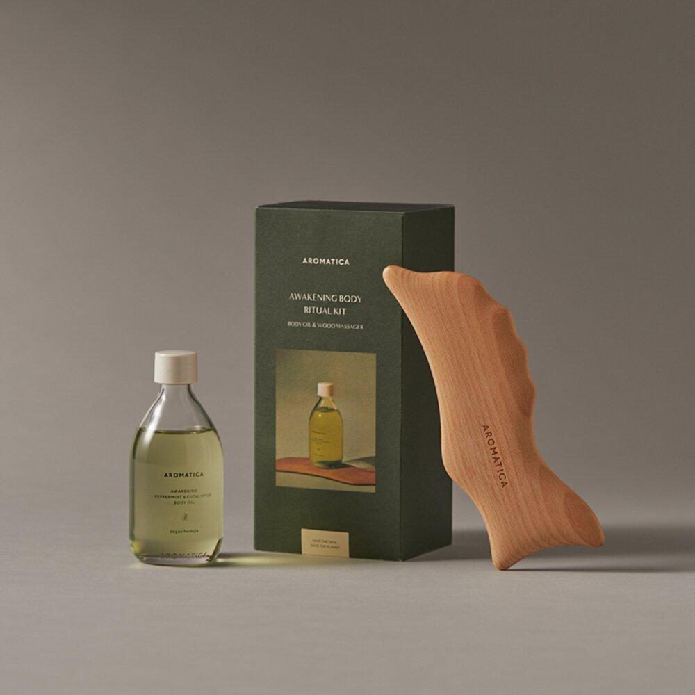 AROMATICA Body Oil 100ml Ritual Edition (a Guasha for Free) - 1 Out of 5 Options