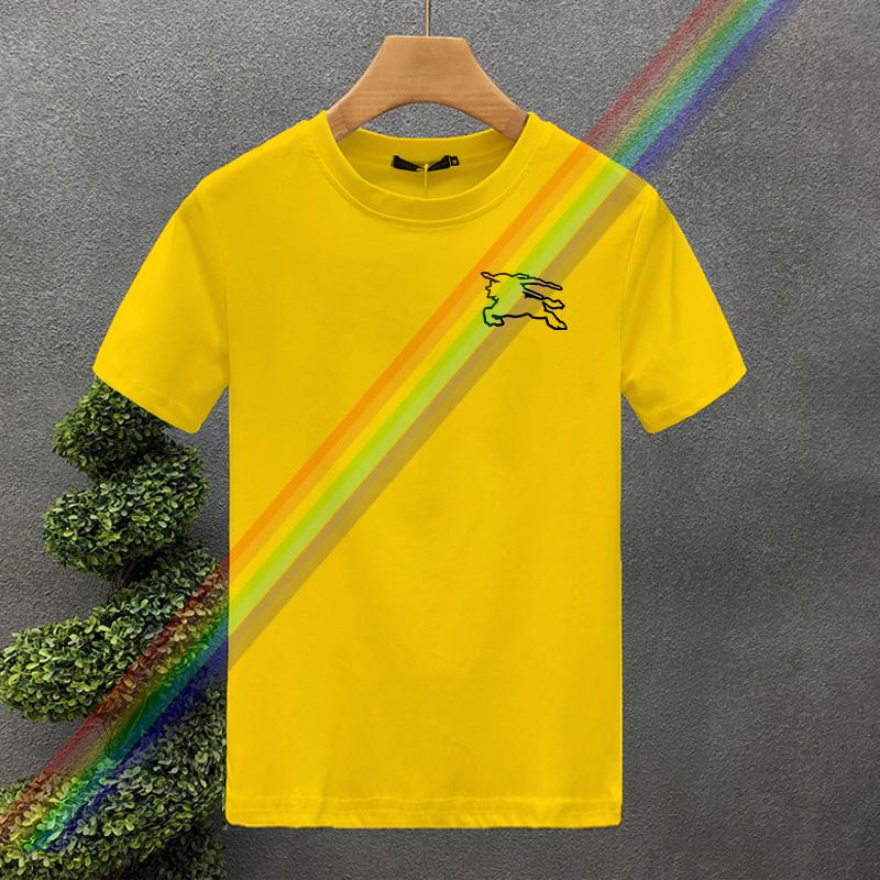 2024Men Summer Hot Simple Women's Cotton Short Sleeve Casual Fashion Round Neck Versatile Luxury Top Trend Graphic Print T-shirt