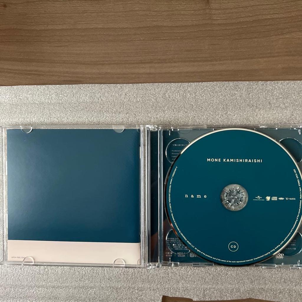 [Б/У] Имя Mone Kamishiraishi CD DVD