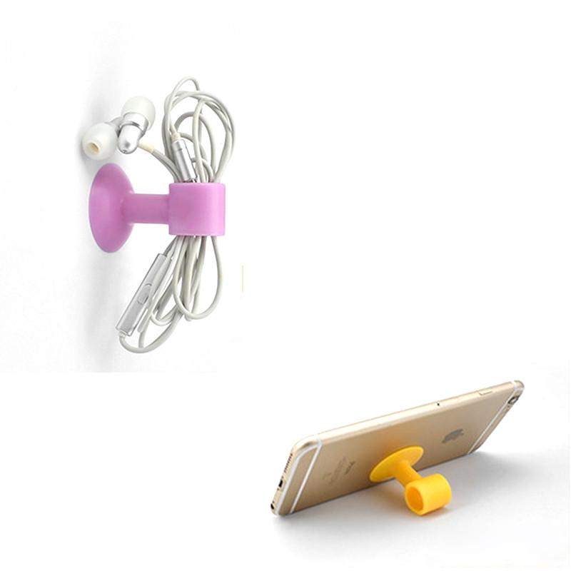 Силиконовая дверная ручка с замком на присоске Стена для защиты от столкновений глушителя