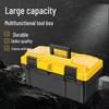 Многофункциональный ручной ящик для инструментов: Большое бытовое и промышленное хранилище для оборудования и инструментов