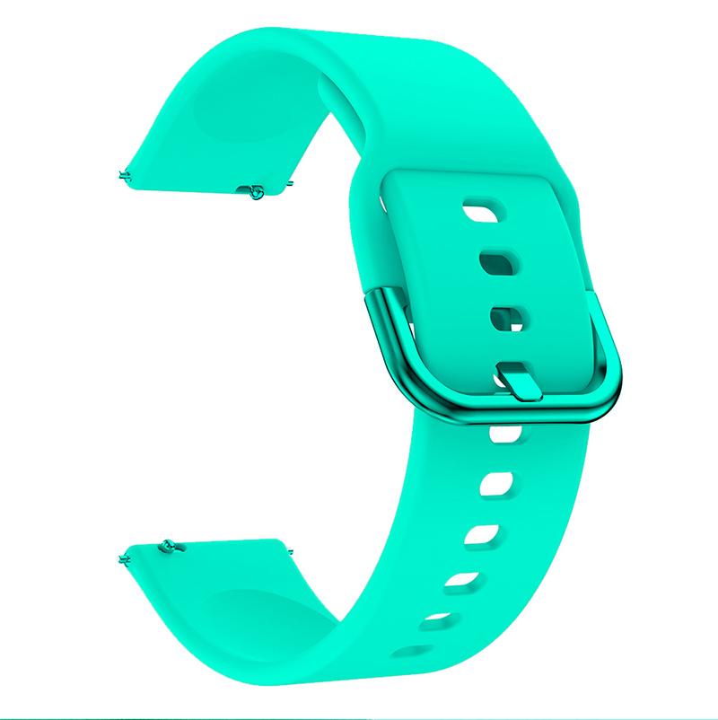 22mm 20mm Silicone Strap Watchbands For Samsung Galaxy Watch 42m 46mm Active 2 Gear S2 S3 Honor Amazfit BIP Huawei Watch Gt 2 Bracelet Wristband