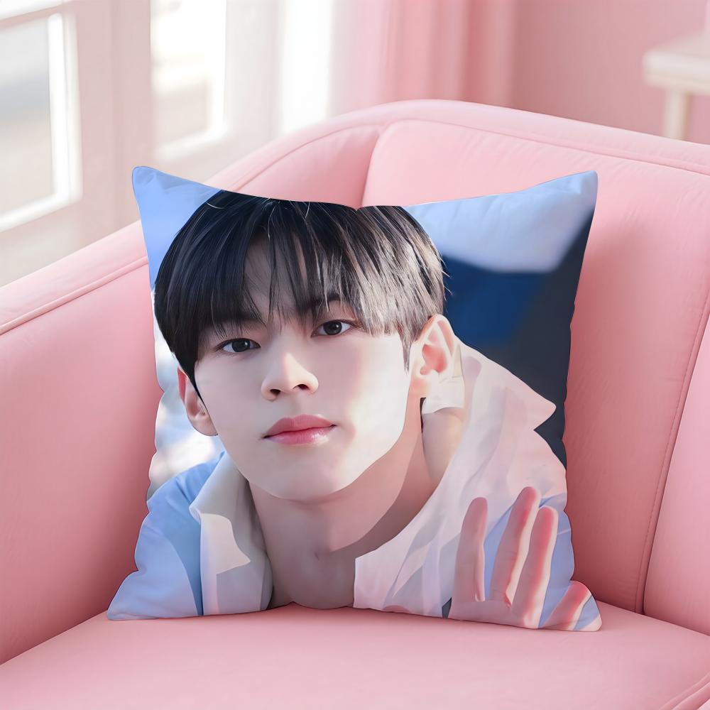 actor fresh DDohoon Cushion Cover Pillow Case Soft Skin Friendly Fabric Concealed Zipper