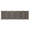 VidaXL Room Divider 5 Panels Folding Room Separator Privacy Screen Partition Living Room Decoration 350268