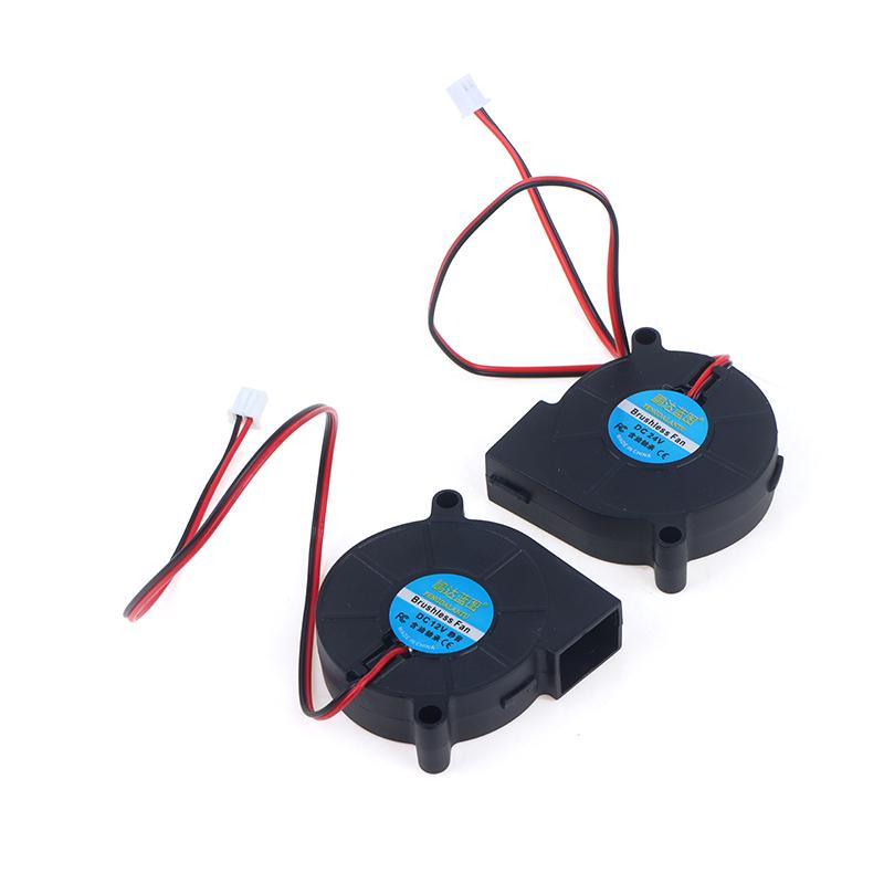 5015 5V/12V/24V подшипник скольжения бесщеточный для Reprap Prusa I3 DC вентилятор охлаждения турбовентилятор 5015S 3D принтер части вентилятор