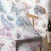 Spring Butterfly Hand-painted Watercolor Sheer Curtains Elegant Voile Tulle for Bedroom Window Holiday Decoration