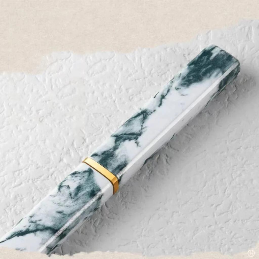 Маленький нож из нержавеющей стали Cloud Ink, имитация деревянной рукоятки, карманный нож для переноски, острый, режущий фрукты, ветки