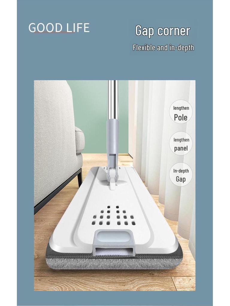 2024 Hands-Free Flat Mop: New Style, Easy-Clean Scratch Mop for Effortless Home Cleaning