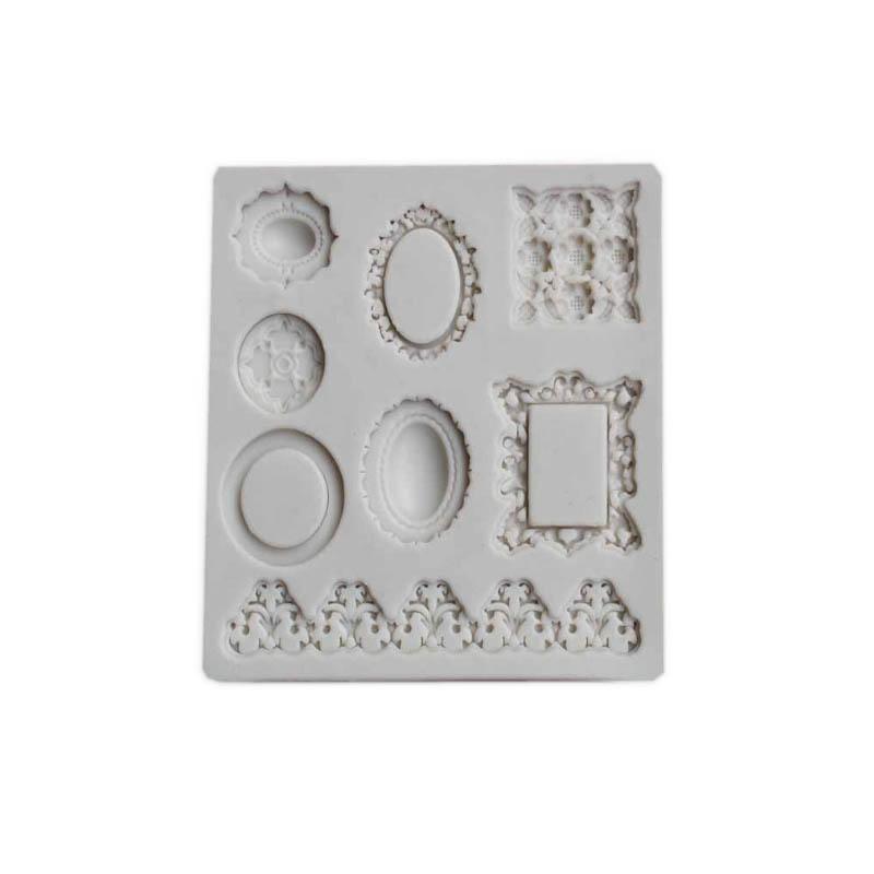 Инструмент для украшения торта Корона Рамка Ювелирные изделия Рельеф Пчела Ключ Сахарная помадка Форма