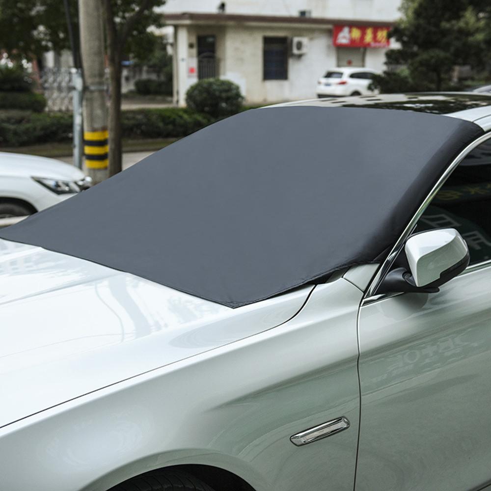 Automobile Magnetic Sunshade Cover Car Windshield Snow Sun Shade Waterproof Protector Cover Car Front Windscreen Cover