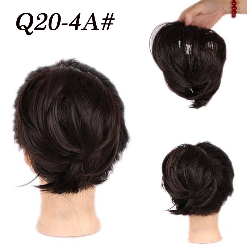 Модные булочки для наращивания волос, эластичные синтетические грязные резинки для волос, шиньон, эластичная лента, шиньоны для женщин