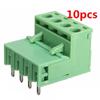 10x 2EDG 4-контактный штекерный клеммный блок с шагом 5,08 мм, угловой