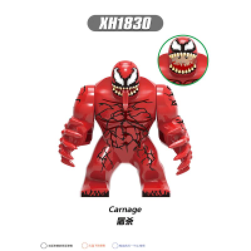 X0327 Superhero Series Educational Building Blocks Mini Figures Toy for Kids, Single Pack, Creative DIY Assembly, Collectible Gift for Boys and Girls